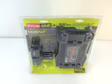 Load image into Gallery viewer, Ryobi P128 ONE+ 18V Li-Ion Battery and IntelliPort Charger Upgrade Kit