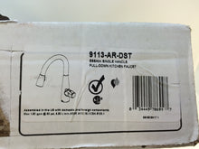 Load image into Gallery viewer, Delta 9113-AR-DST Essa 1-Handle Pull-Down Kitchen Faucet Arctic Stainless