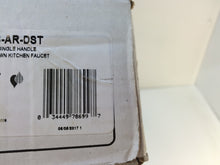 Load image into Gallery viewer, Delta 9113-AR-DST Essa 1-Handle Pull-Down Kitchen Faucet Arctic Stainless