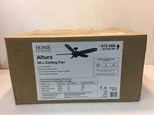 Load image into Gallery viewer, Home Decorators 26650 Altura 56 in. Indoor Gilded Espresso Ceiling Fan