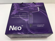 Load image into Gallery viewer, Neo Nano Pro 2000 Ionic Hair Blow Dryer - Super Hot 1800-2000 Watts - Purple