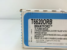 Load image into Gallery viewer, Moen T6620ORB Brantford 8" Widespread 2-Handle Bathroom Faucet Rubbed Bronze