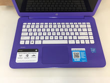 Load image into Gallery viewer, HP Stream Laptop 14" 14-ax020nr Celeron N3060 1.6Ghz 4GB 32GB eMMC Purple