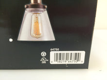 Load image into Gallery viewer, Globe Electric 64750 Vintage Edison Antique Brass Bronze Hanging Pendant
