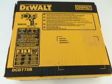 Load image into Gallery viewer, DEWALT DCD775B 18V 1/2 in. (13 mm) Cordless Compact Hammer Drill Tool-Only