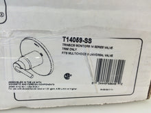 Load image into Gallery viewer, Delta T14059-SS Trinsic Monitor Temperature Control Valve Trim Kit Stainless