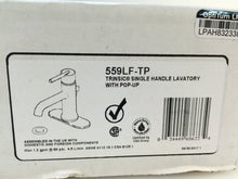 Load image into Gallery viewer, Delta 559LF-TP Trinsic Single Hole Single-Handle Bathroom Faucet in Chrome