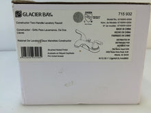 Load image into Gallery viewer, Glacier Bay 67499W-6304 Constructor 4" 2-Handle Bathroom Faucet Nickel 715932
