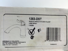 Load image into Gallery viewer, Delta 1353-DST Linden Single-Handle Standard Kitchen Faucet in Chrome