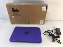 Load image into Gallery viewer, Laptop Hp Stream 11-Y020NR 11.6" Intel Celeron N3060 1.6Ghz 4GB 32GB Purple