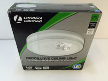 Load image into Gallery viewer, Lithonia Lighting Bronze Outdoor Integrated LED Decorative Flush Mount