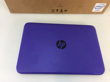 Load image into Gallery viewer, Laptop Hp Stream 11-Y020NR 11.6" Intel Celeron N3060 1.6Ghz 4GB 32GB Purple