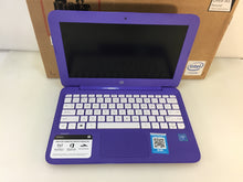 Load image into Gallery viewer, Laptop Hp Stream 11-Y020NR 11.6" Intel Celeron N3060 1.6Ghz 4GB 32GB Purple