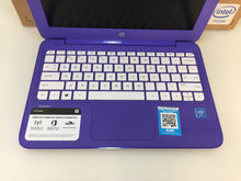 Load image into Gallery viewer, Laptop Hp Stream 11-Y020NR 11.6" Intel Celeron N3060 1.6Ghz 4GB 32GB Purple
