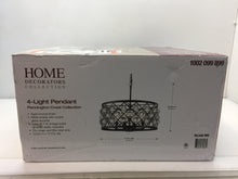 Load image into Gallery viewer, HDC HD-1258 Pennington Crest 4-Light Antique Bronze Pendant 1002099899