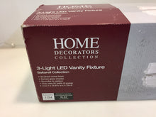 Load image into Gallery viewer, HDC 22803 40W Equivalent 3-Light Brushed Nickel Vanity Light 1001844661