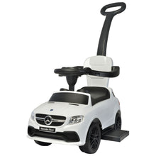 Load image into Gallery viewer, Best Ride On Cars Baby Toddler Mercedes 3 in 1 Push Car Riding Toy, White