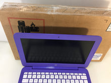 Load image into Gallery viewer, Laptop Hp Stream 11-Y020NR 11.6" Intel Celeron N3060 1.6Ghz 4GB 32GB Purple