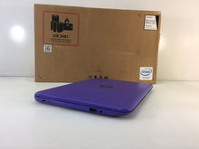 Load image into Gallery viewer, Laptop Hp Stream 11-Y020NR 11.6" Intel Celeron N3060 1.6Ghz 4GB 32GB Purple