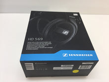 Load image into Gallery viewer, Sennheiser HD 569 Closed Back Headphones Black 506829