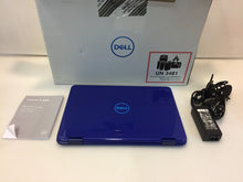 Load image into Gallery viewer, Dell Inspiron 11 3168 11.6" 2in1 Touch Pentium N3710 4GB 500GB i3168-3271 BLUE