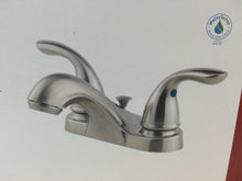 Load image into Gallery viewer, Pfister LF-WL2-230K Classic 4" Centerset 2-Handle Bathroom Faucet Brush Nickel