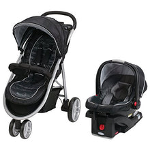 Load image into Gallery viewer, Graco Aire3 Click Connect Gotham Travel System Single Seat Stroller 1926844