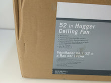 Load image into Gallery viewer, Hugger AL383-BK 52" Black Ceiling Fan 704543