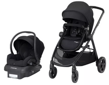 Load image into Gallery viewer, Maxi-Cosi Zelia 5-in-1 Modular Stroller Travel System, Night Black