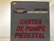Load image into Gallery viewer, Superior Pump 92301 1/3 HP Cast Iron Pedestal Sump Pump