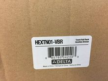Load image into Gallery viewer, Delta HEXTN01-VBR 5-Bar Wall-Mounted Towel Rack in SpotShield Venetian Bronze