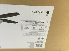 Load image into Gallery viewer, Hampton Bay YG394-ORB Chastain II 52 in. Oil-Rubbed Bronze Ceiling Fan 593530