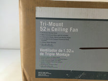 Load image into Gallery viewer, Hampton Bay YG269-ORB Tri-mount 52" Oil Rubbed Bronze Ceiling Fan 924656