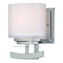 Load image into Gallery viewer, Hampton Bay 15038 Architecture 1-Light Brushed Nickel Sconce 1000036810