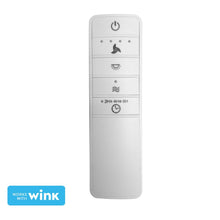 Load image into Gallery viewer, Hampton Bay 99432 Universal Wink Enabled Ceiling Fan Premier Remote, White