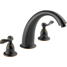 Load image into Gallery viewer, Delta BT2796-OB Windemere 2-Handle Deck-Mount Roman Tub Faucet Trim Kit ORB