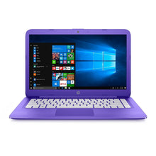 Load image into Gallery viewer, Laptop Hp Stream 14-ax020nr 14" Intel Celeron N3060 1.6Ghz 4GB 32GB Purple