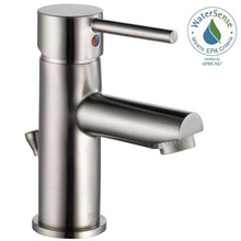 Load image into Gallery viewer, Delta 559LF-SSPP Modern Single Hole Single-Handle Bathroom Faucet in Stainless