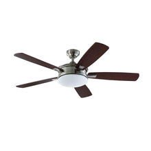 Load image into Gallery viewer, Home Decorators Daylesford 52 in. LED Indoor Brushed Nickel Ceiling Fan SW1478BN