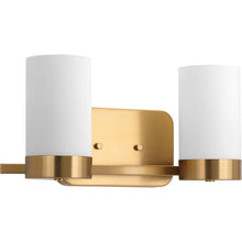 Load image into Gallery viewer, Progress Lighting P300021-109 Elevate 2-Light Brushed Bronze Vanity Light