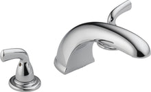 Load image into Gallery viewer, Delta Foundations BT2710 2-Handle Roman Tub Trim Only, Chrome