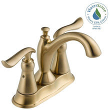 Load image into Gallery viewer, Delta Linden 4" Centerset Bathroom Faucet Champagne Bronze 2594-CZMPU-DST