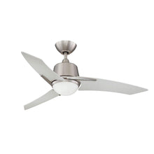 Load image into Gallery viewer, Kendal Scimitar 44 in. Satin Nickel Ceiling Fan AC19544-SN