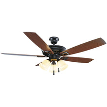Load image into Gallery viewer, HDC 51552 Gazelle 52 in. Indoor/Outdoor Natural Iron Ceiling Fan 1001029140