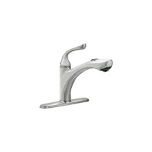 Load image into Gallery viewer, AquaSource Brush Nickel 1-handle Pull-out Deck Mount Kitchen Faucet 0474000A