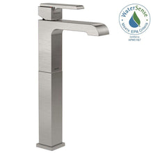 Load image into Gallery viewer, Delta 767LF-SS Ara 1-Hole 1-Handle Vessel Bathroom Faucet, Stainless