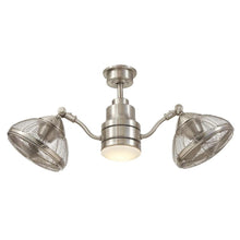 Load image into Gallery viewer, HDC AM348-BN Pendersen 42" LED Brushed Nickel Ceiling Fan 1001682794