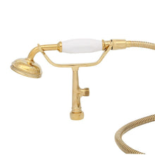 Load image into Gallery viewer, Elizabethan Classics ECHSWCPB 1-Spray Hand Shower w/ Cradle Polished Brass
