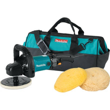 Load image into Gallery viewer, Makita 9237CX3 7" Variable Speed Polisher Kit
