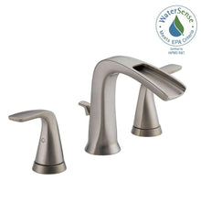 Load image into Gallery viewer, Delta Tolva 8" Widespread 2-Handle Bathroom Faucet Stainless 35724LF-SS-ECO
